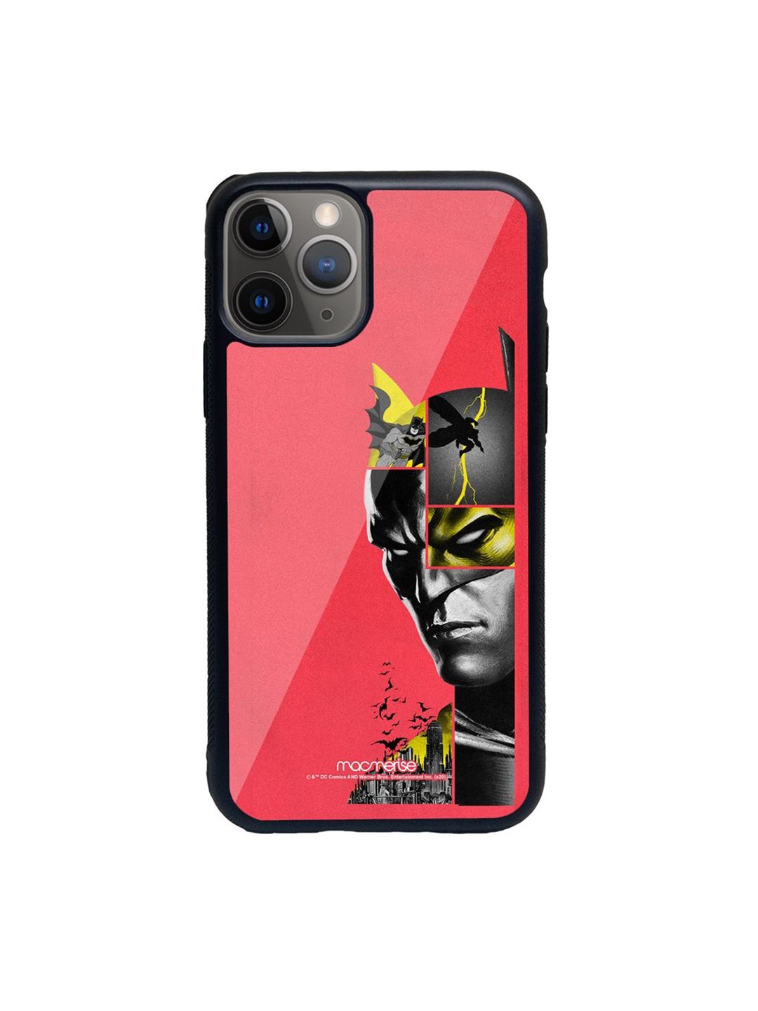 macmerise Red Batman Printed Iphone 11 Pro Max Mobile Back Case Price in India