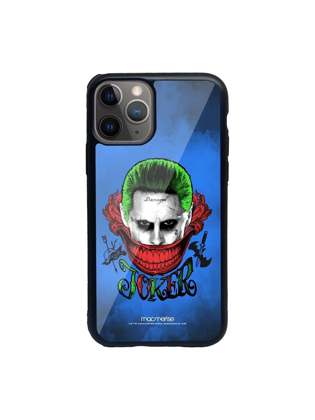 macmerise Blue Joker Printed iPhone 11 Pro Max Phone Case Price in India