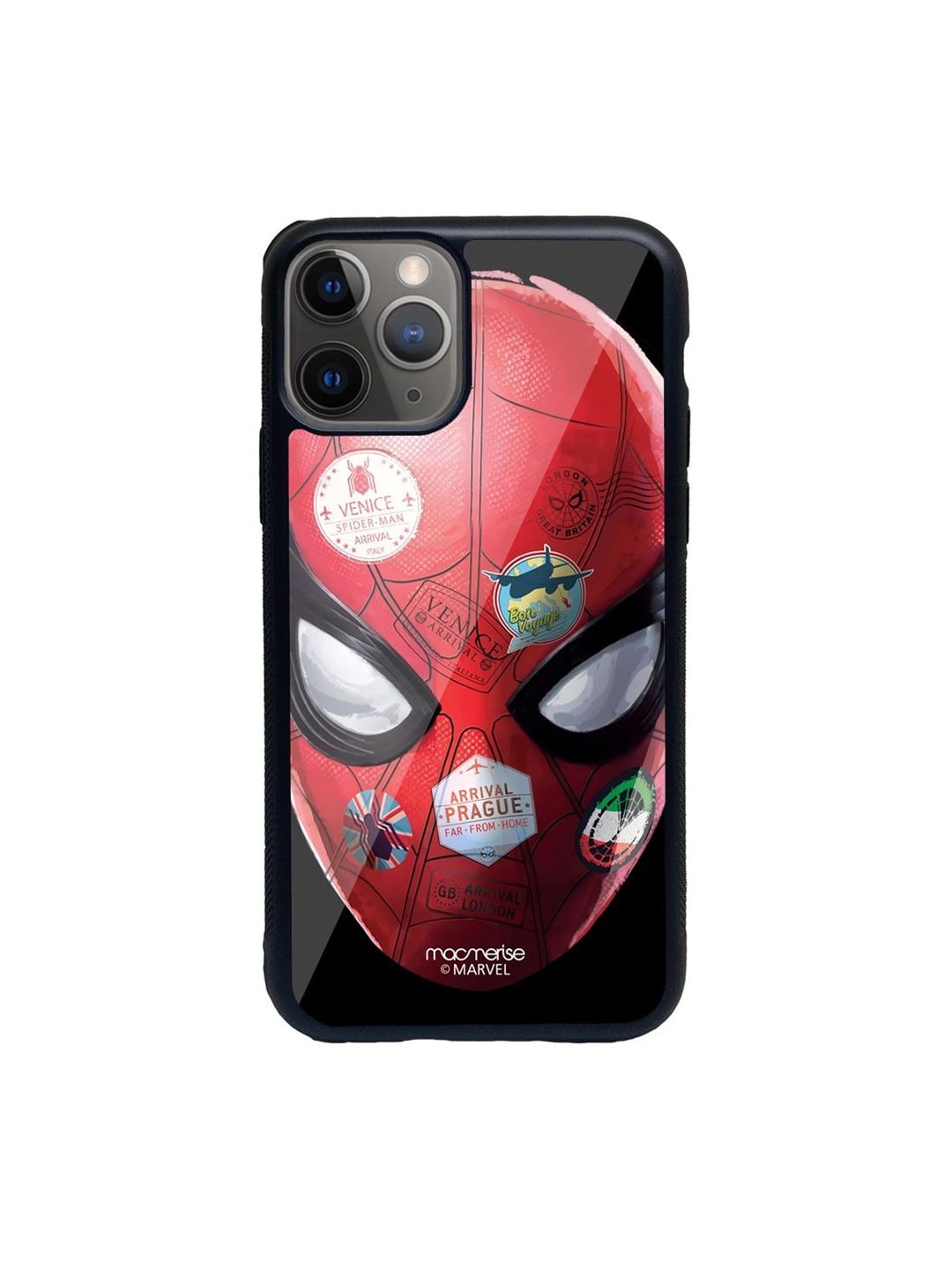 macmerise Red Printed Iphone 11 Pro Mobile Back Case Price in India