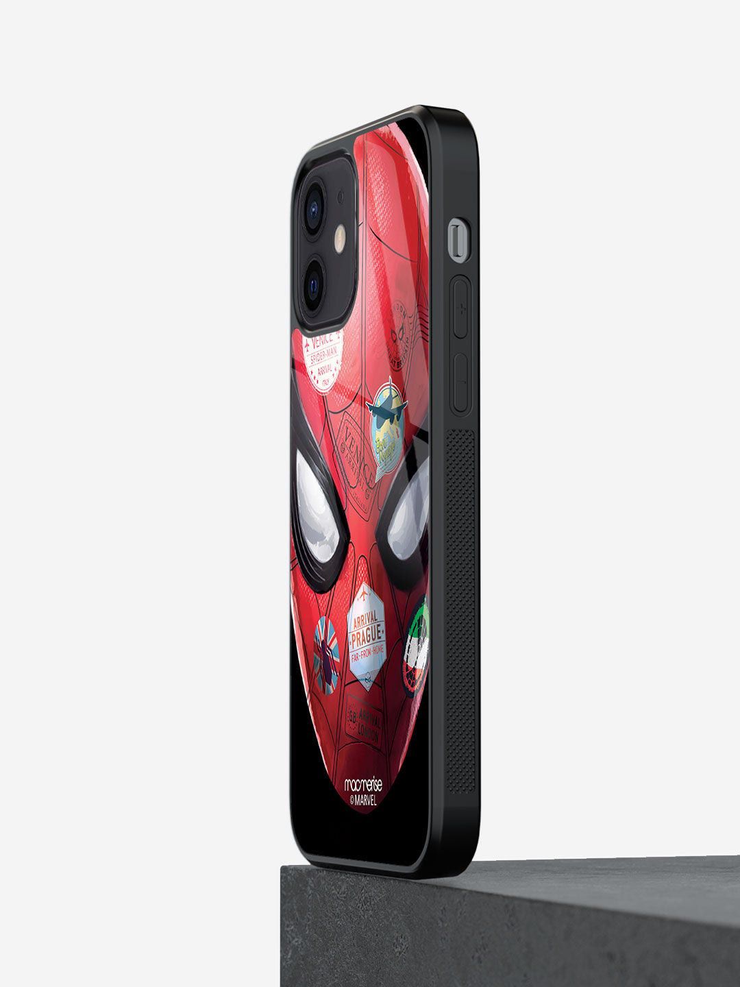 macmerise Red Printed Iphone 12 Mini Back Case Price in India