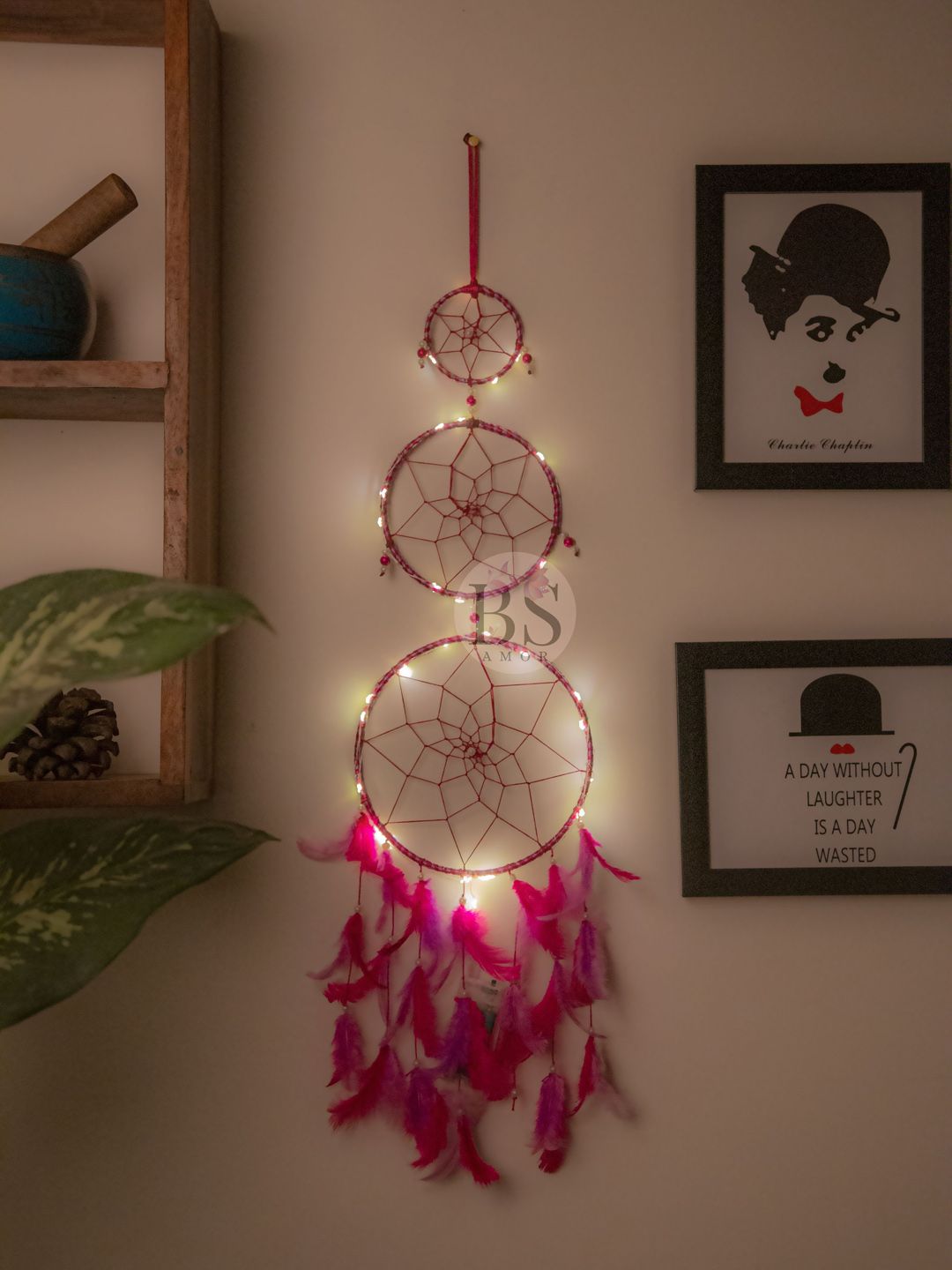 BS AMOR Dream Catcher With Lights Price in India
