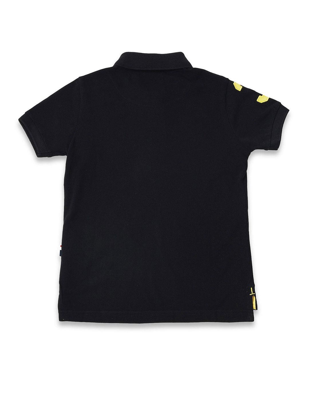 Buy U S Polo Assn Boys Black Polo Collar T-shirt - Tshirts for