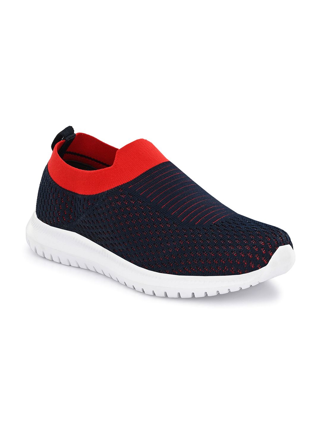 OFF LIMITS Women Navy Blue Mesh Walking Non-Marking Shoes Price in India