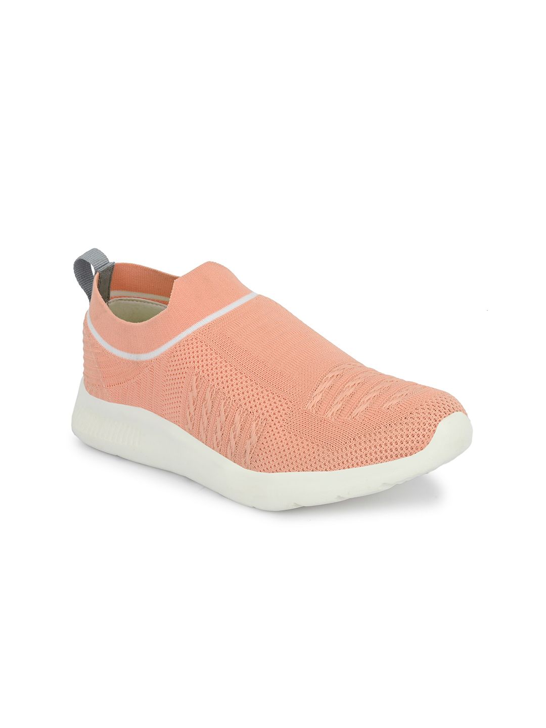 OFF LIMITS Women Peach-Coloured Mesh Walking Non-Marking Shoes Price in India