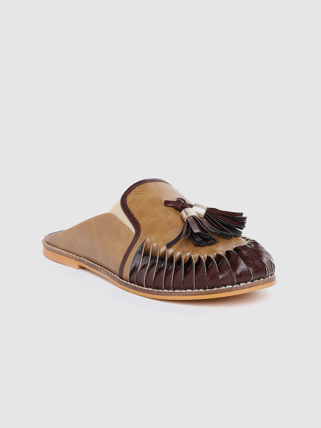 Ekta Women Brown Loafers Price in India