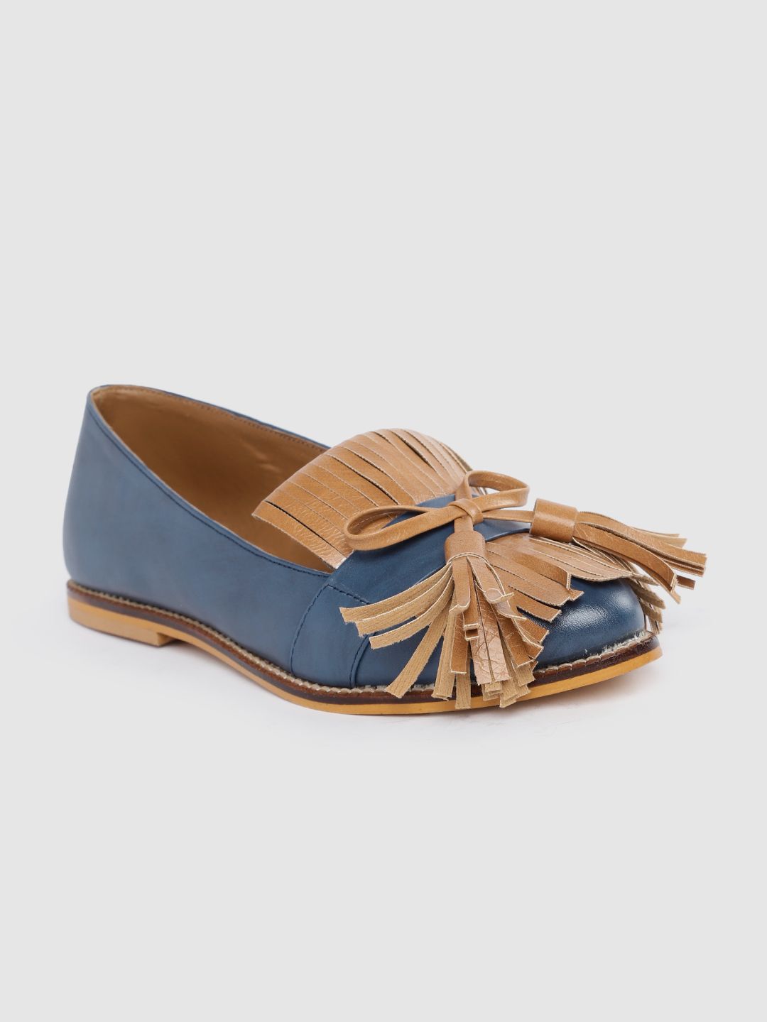 Ekta Women Blue Loafers Price in India