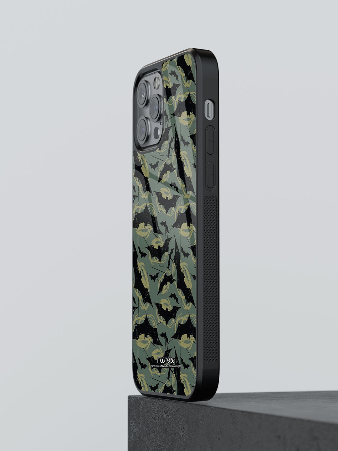 macmerise Green Printed Batman Mashup iPhone 12 Pro Max Back Case Price in India