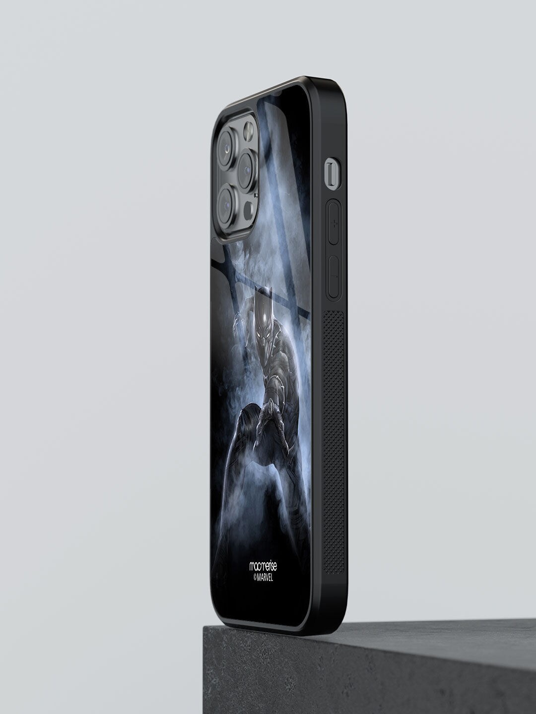 Macmerise Black Panther Attack Printed  iPhone 12 Pro Max Back Case Price in India