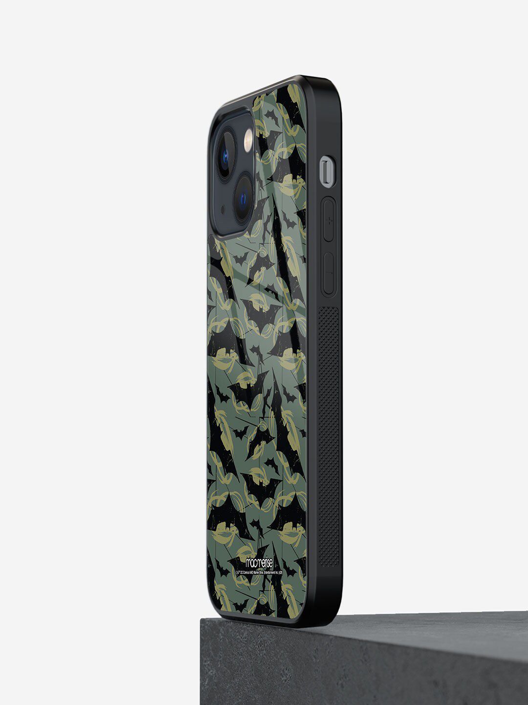 macmerise Green & Black Batman Mashup iPhone 13 Mini Mobile Phone Case Price in India