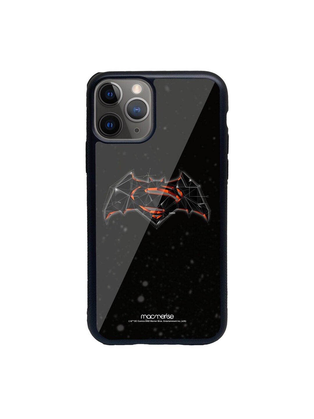 macmerise Black Bat Super Trace iPhone 11 Pro Back Case Price in India