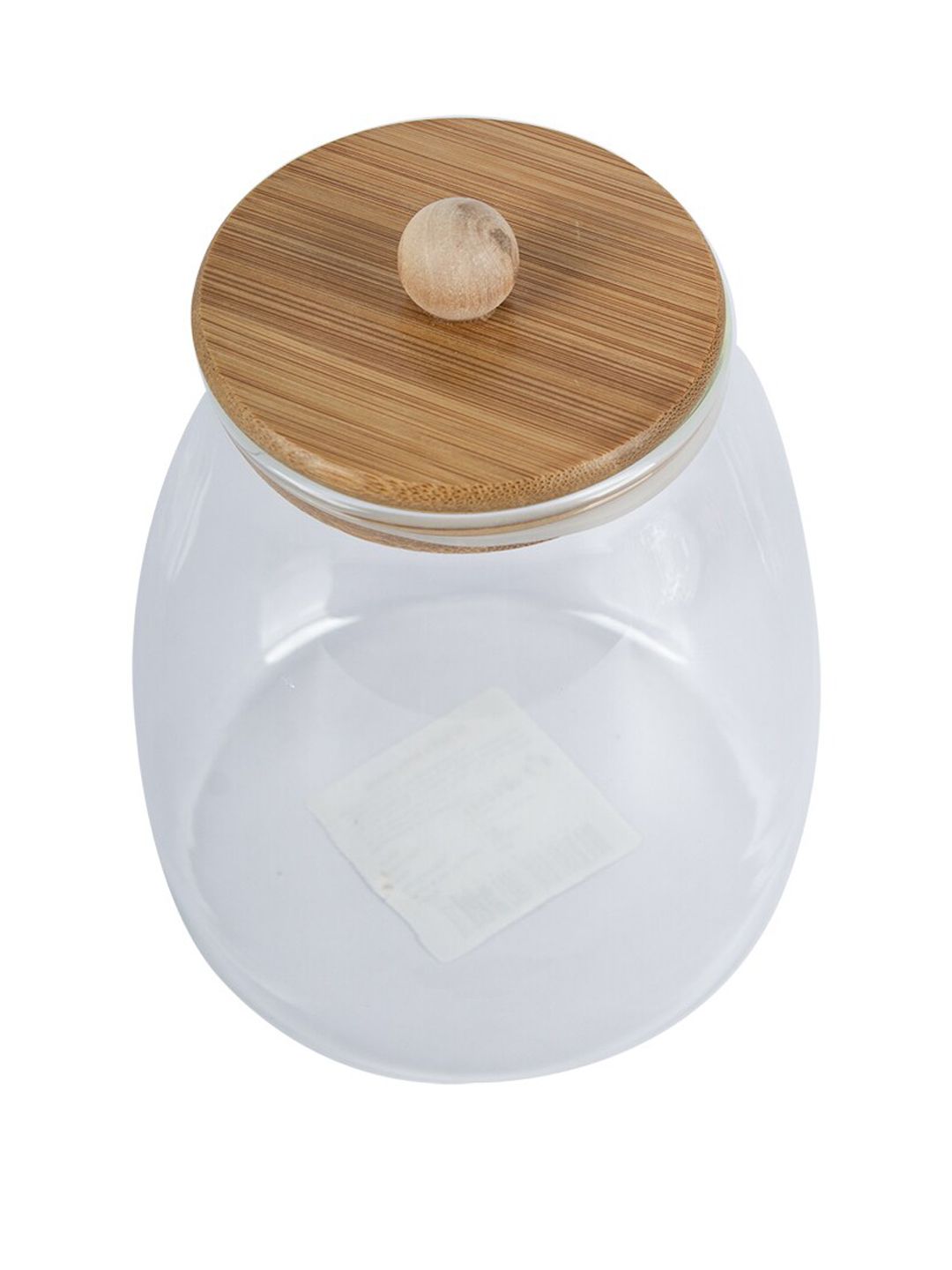 MARKET99 Transparent & Brown Solid Jar With Lid Price in India