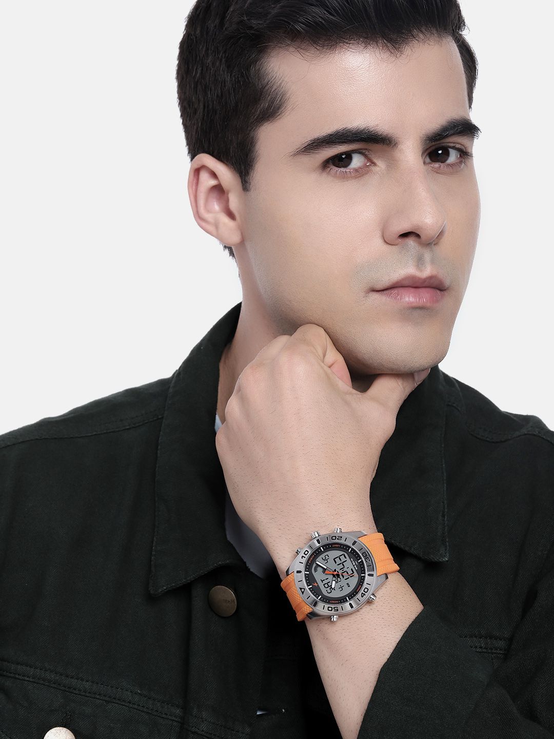 Buy Fastrack Men Analogue and Digital Watch 38034SP01J Watches
