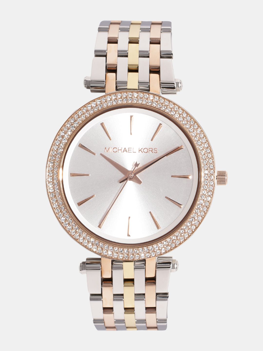 Michael Kors Women Silver-Toned Analogue Watch MK3203 Price in India