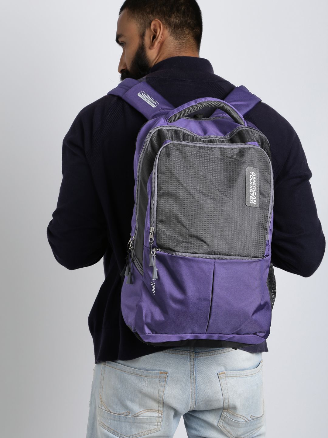 american tourister amt 2016 encarta laptop backpack black purple Buy AMERICAN TOURISTER Unisex Purple & Black Colourblocked Backpack -  Backpacks for Unisex 1987302