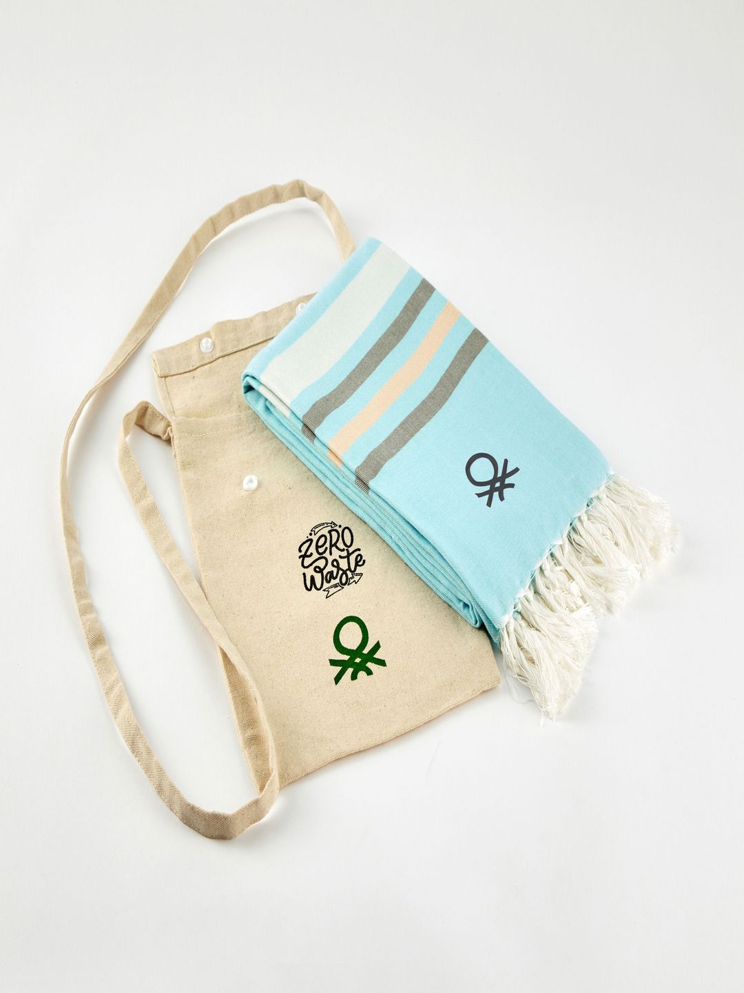 United Colors of Benetton United Colors of Benetton  Boutique Bamboo Moon Beam Hammam Towel