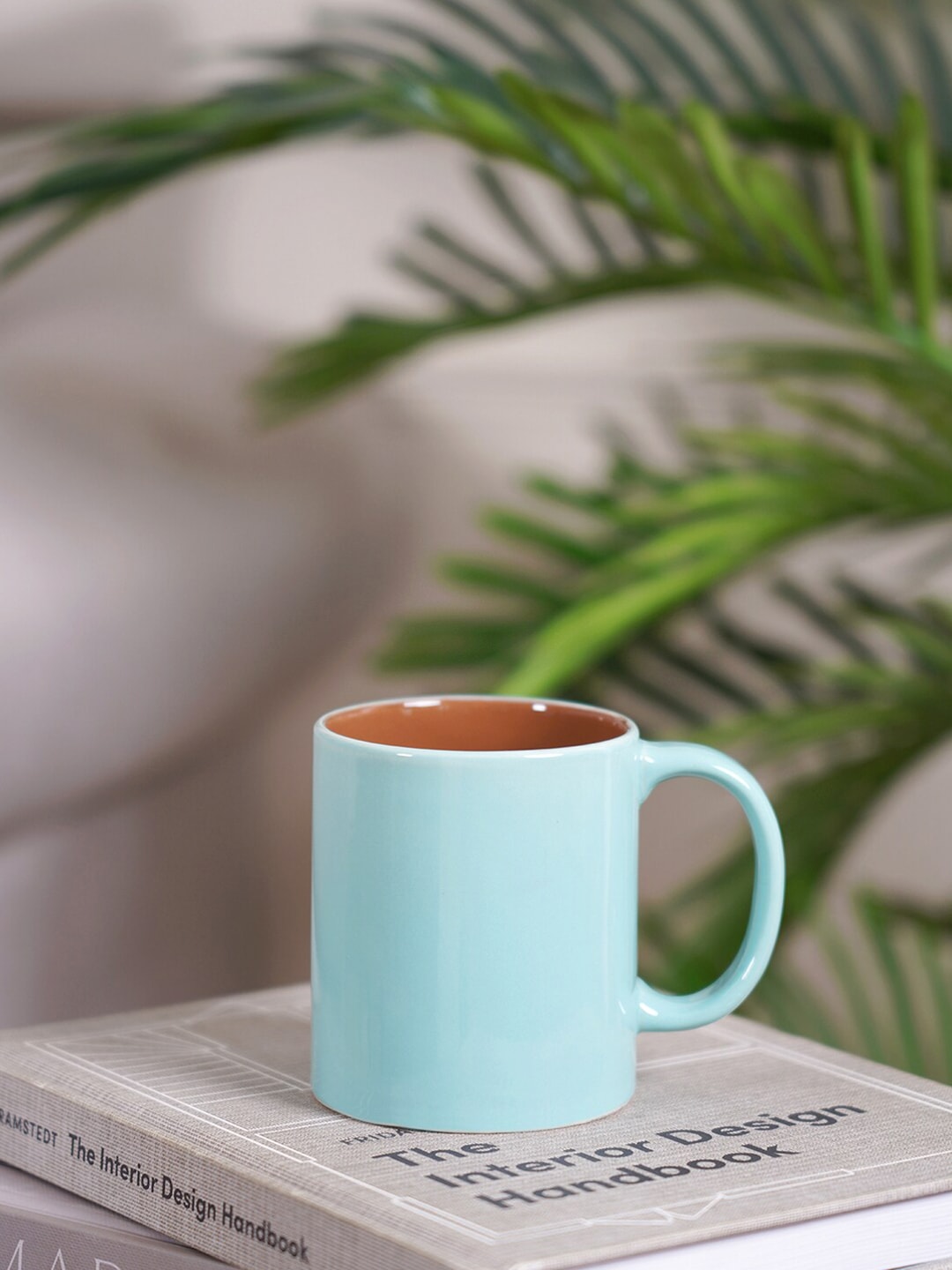 Pure Home and Living Set Of 6 Solid Ceramic Glossy Mugs Set of Cups and Mugs Price in India