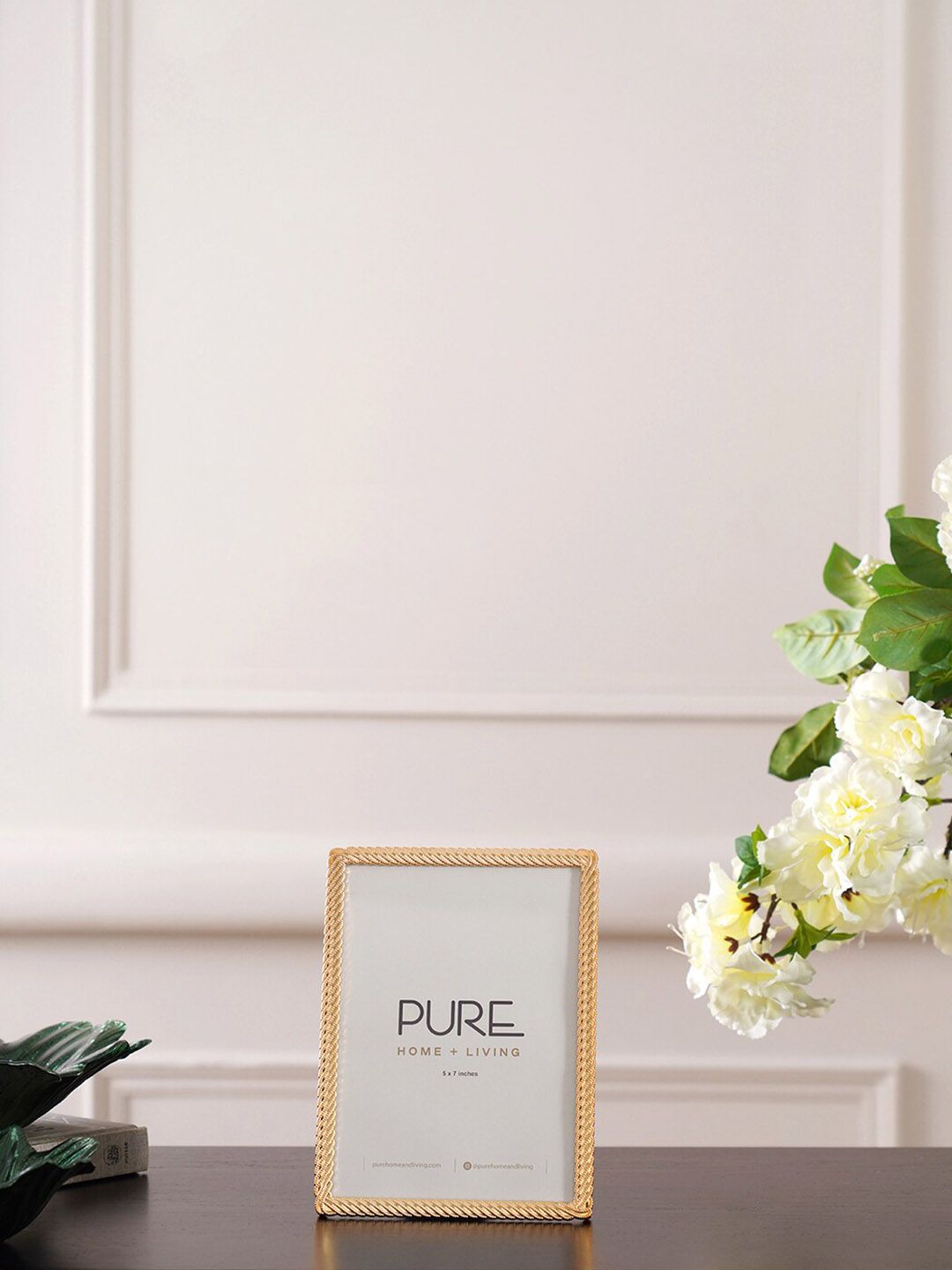 Pure Home and Living  Rose Gold Toned Photo Frame Price in India