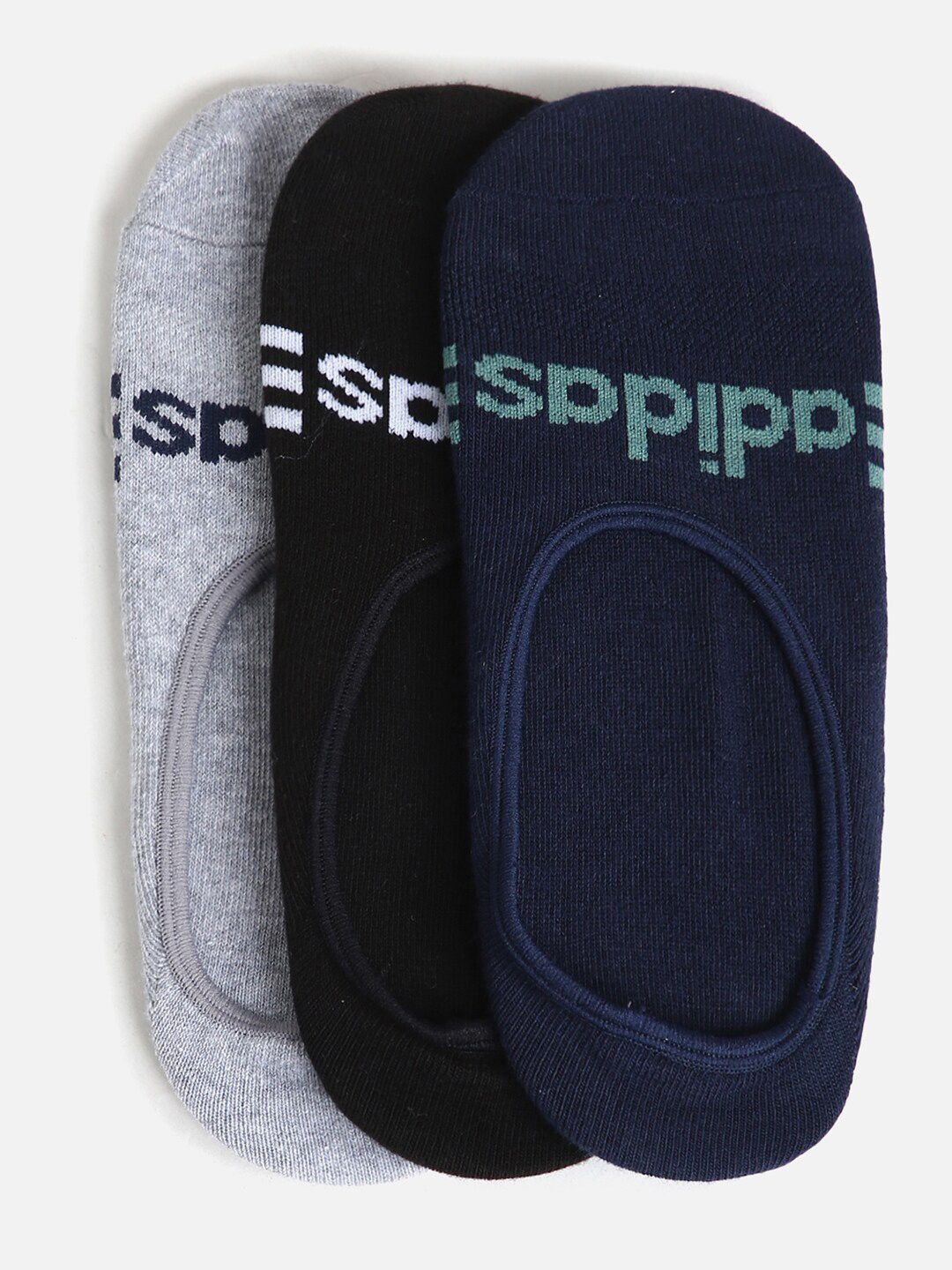 ADIDAS Men Pack Of 3 Patterned Shoe Liner Socks