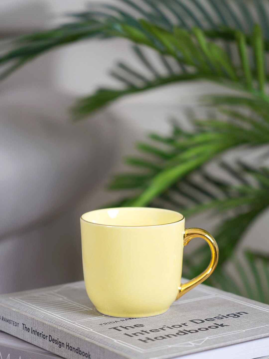 Pure Home and Living Set Of 2 Solid Porcelain Glossy Mugs Set of Cups and Mugs Price in India
