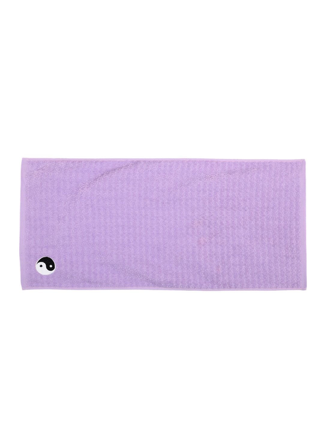 FOREVER 21 Women Purple Solid Pure Cotton Bath Towel Price in India