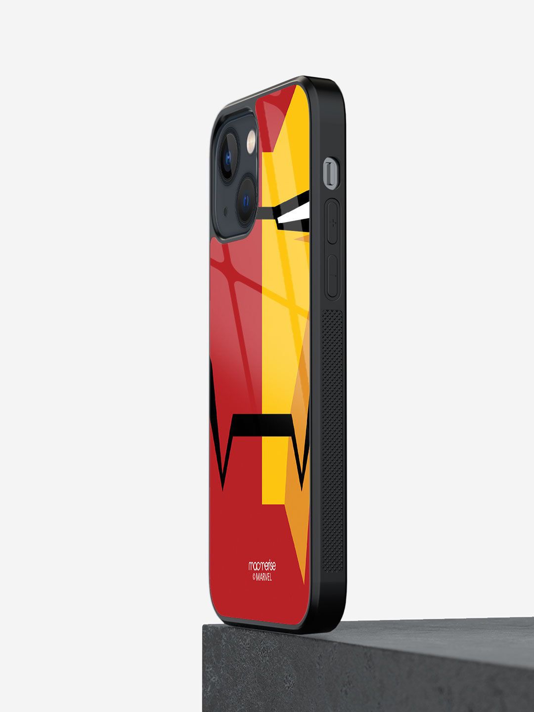 macmerise Yellow & Red Printed iPhone 13 Phone Cases Price in India