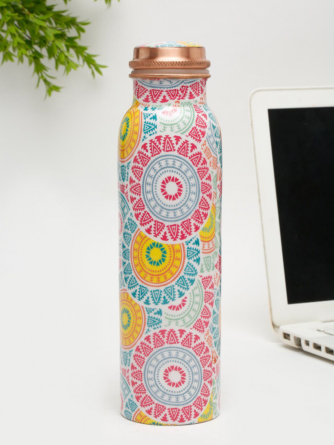 EK BY EKTA KAPOOR Pink & White Printed Water Bottle 1000 ml Price in India