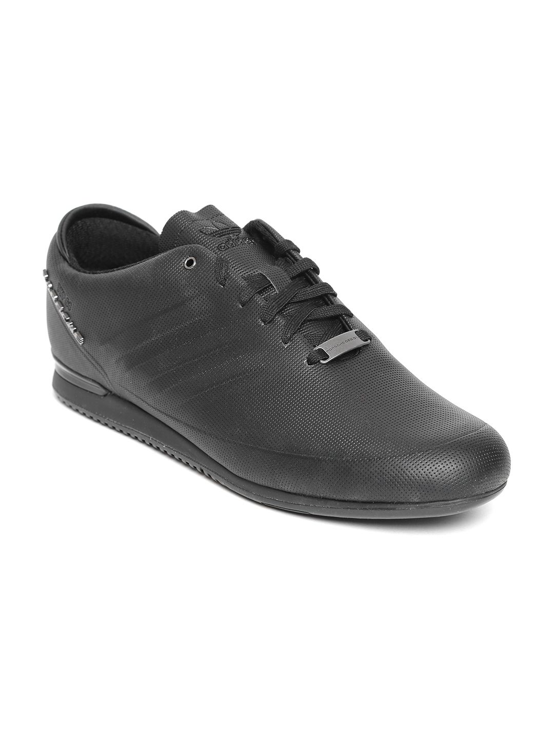 adidas gazelle silver green womens 2010 Adidas x Porsche P5000 Bounce Black Leather Shoes – Dolce Vita Hub main image 1