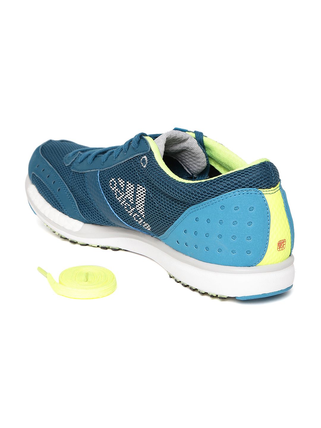 adidas gazelle silver green womens Adidas Men's Adizero Takumi Sen 11 Flash Aqua / Zero Metalic / Mint Ton Running  Shoes main image 0