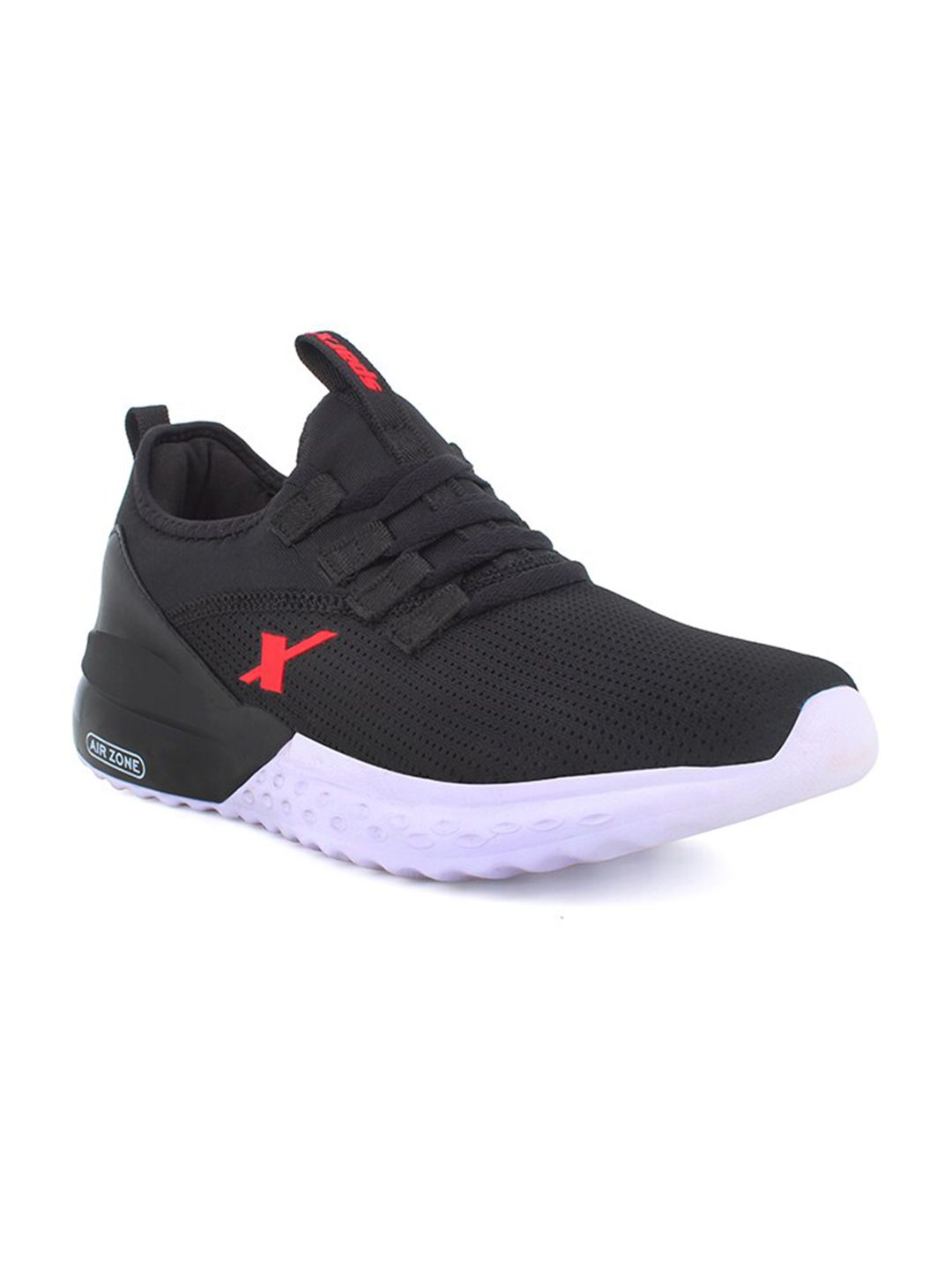 Sparx Men Black Textile Running Shoes