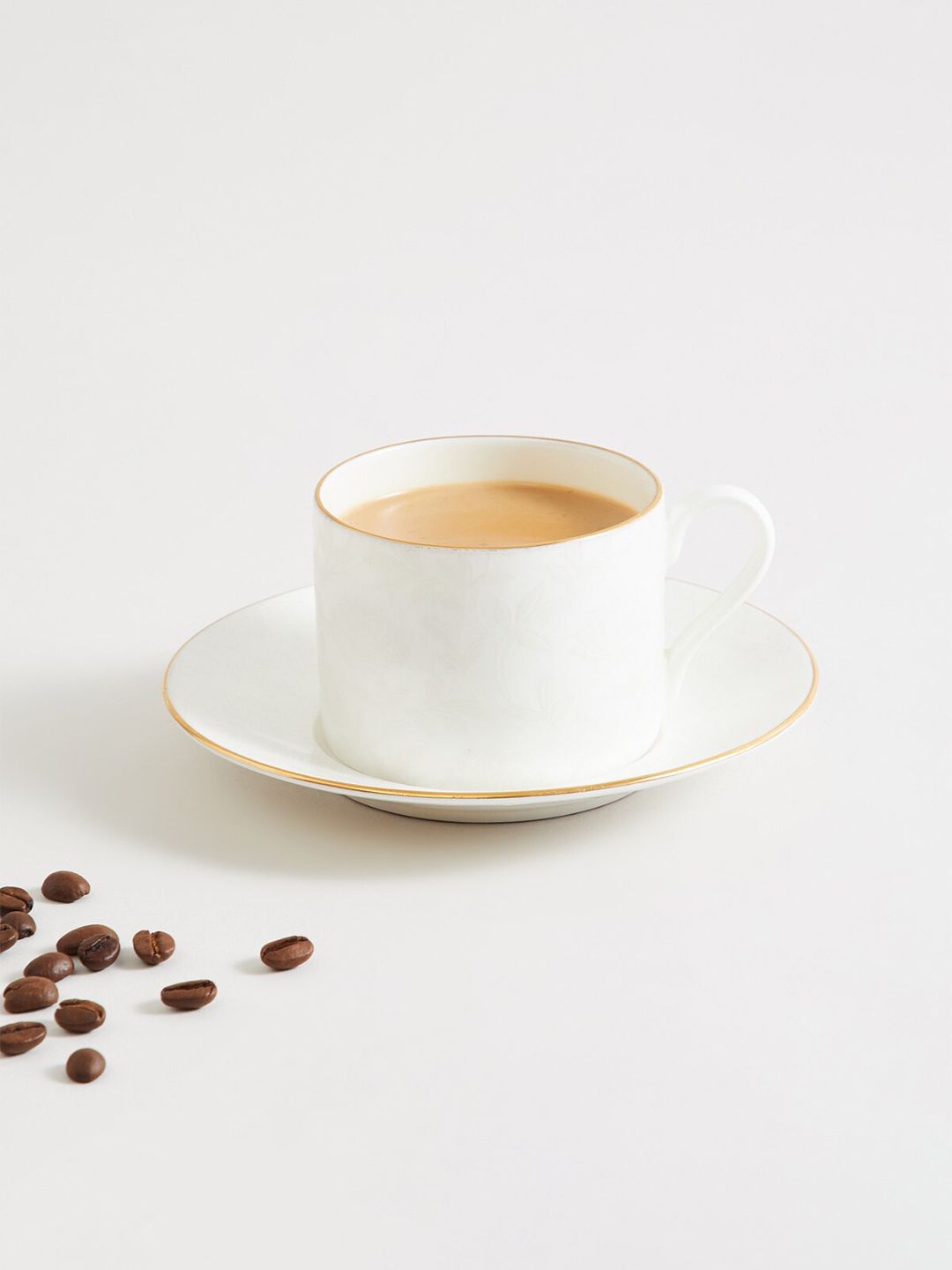 Home Centre Solid Bone China Glossy Cup and Saucer Price in India