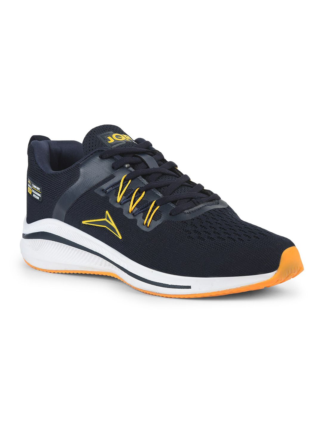 JQR Men FOCUS Navy Blue Mesh Running Shoes