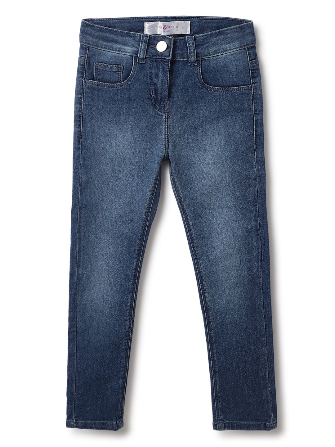 Wonderland Youth Denim SizeL TALES & STORIES Girls Blue Slim Fit 