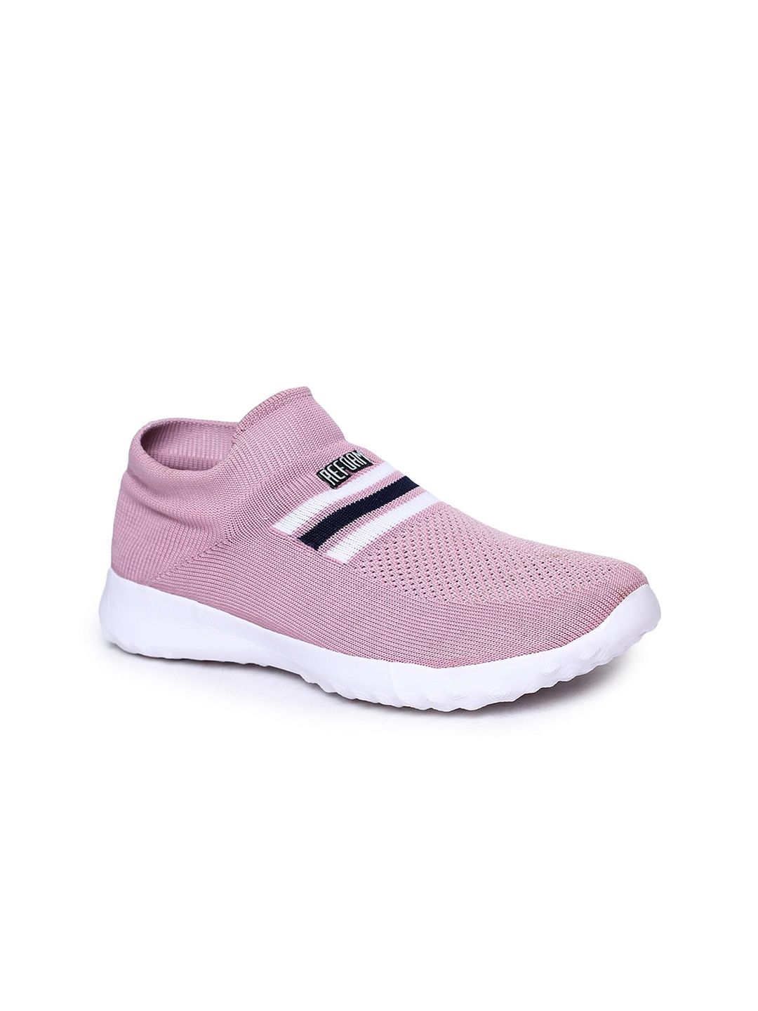 REFOAM Women Pink Mesh Running Shoes Price in India