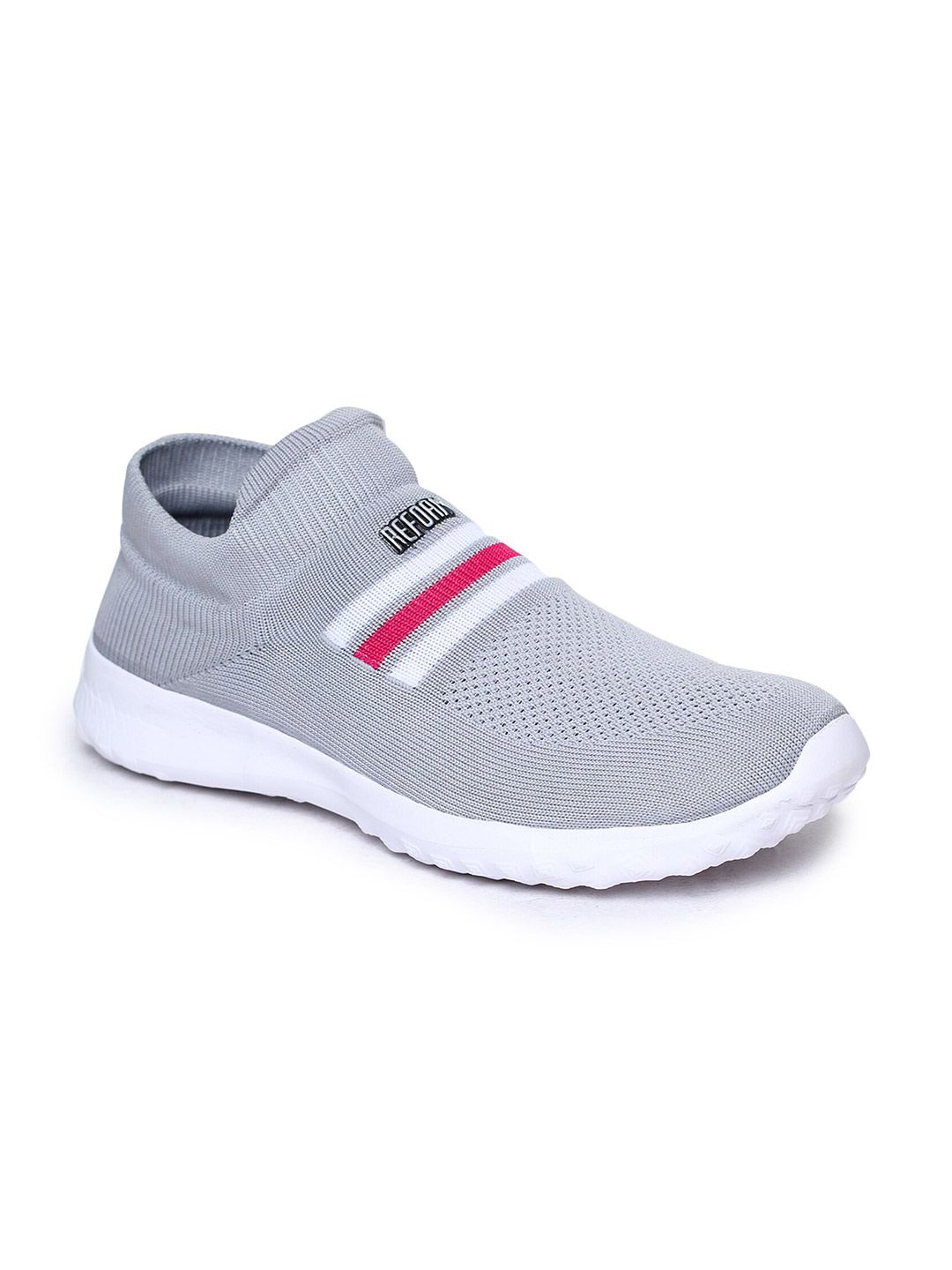 REFOAM Women Grey Mesh Running Shoes Price in India