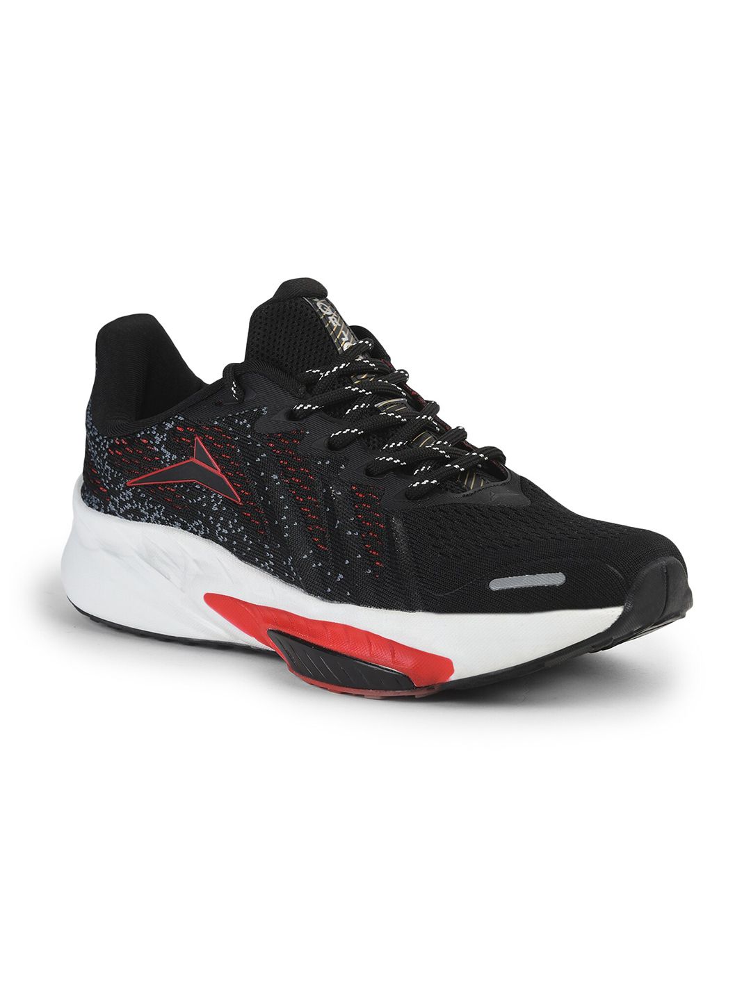 JQR Men GAME Black Mesh Running Shoes