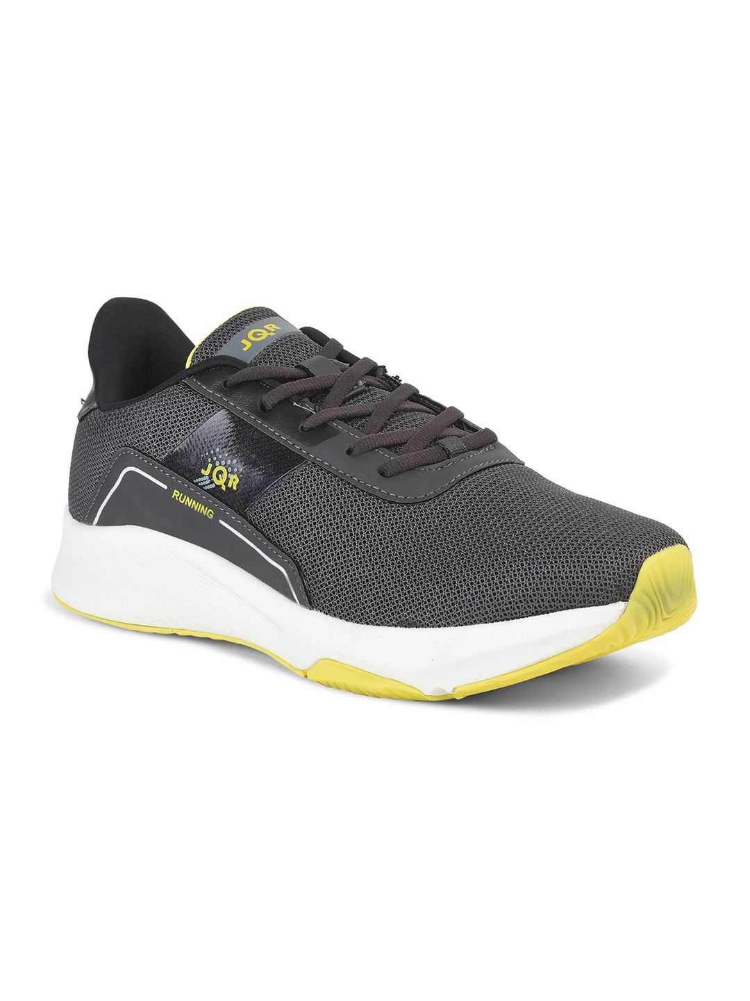 JQR Men ACTIVE Grey Mesh Running Shoes