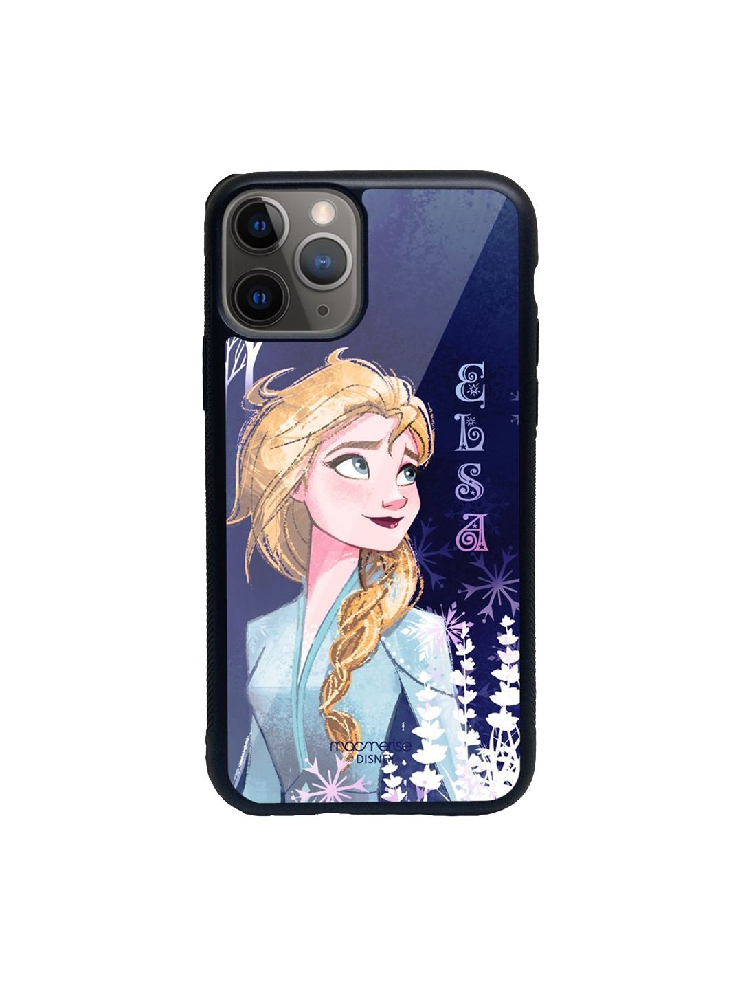 macmerise Blue Strong Elsa iPhone 11 Pro Back Case Price in India