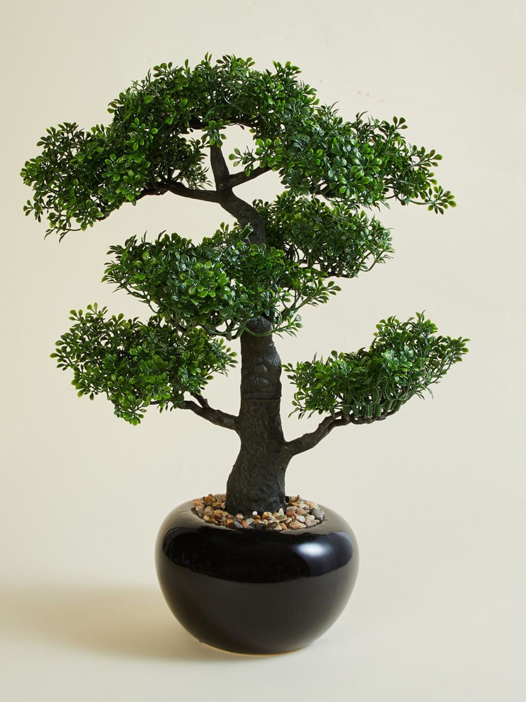 Home Centre Green Textured Bonsai Artificial Plants With Pot Price in India