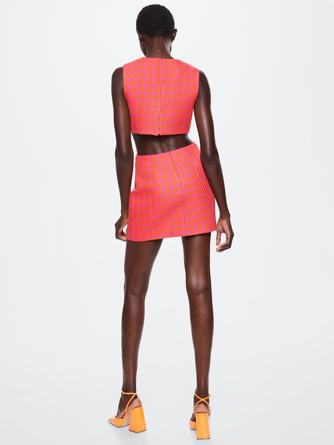 open lace back dress Elle Zeitoune Savannah Dress - Mango