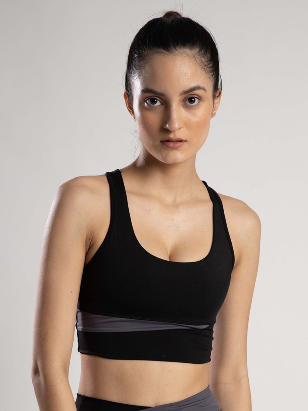 SKNZ Women Black Bra Price in India