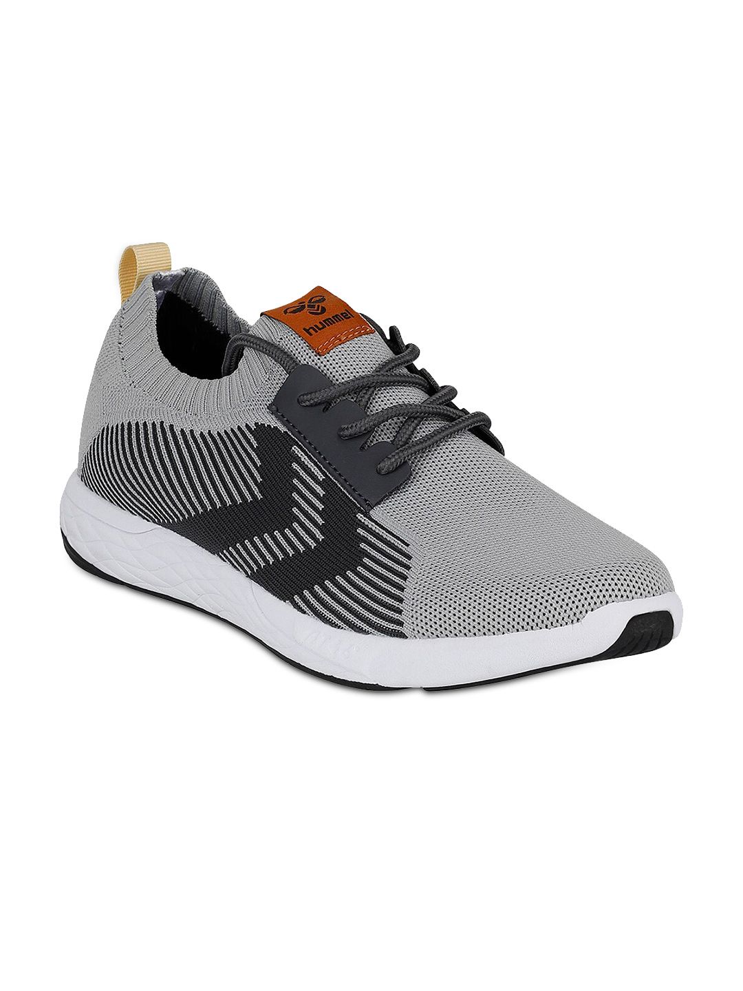 hummel Unisex Grey Textile Training or Gym Shoes Price in India