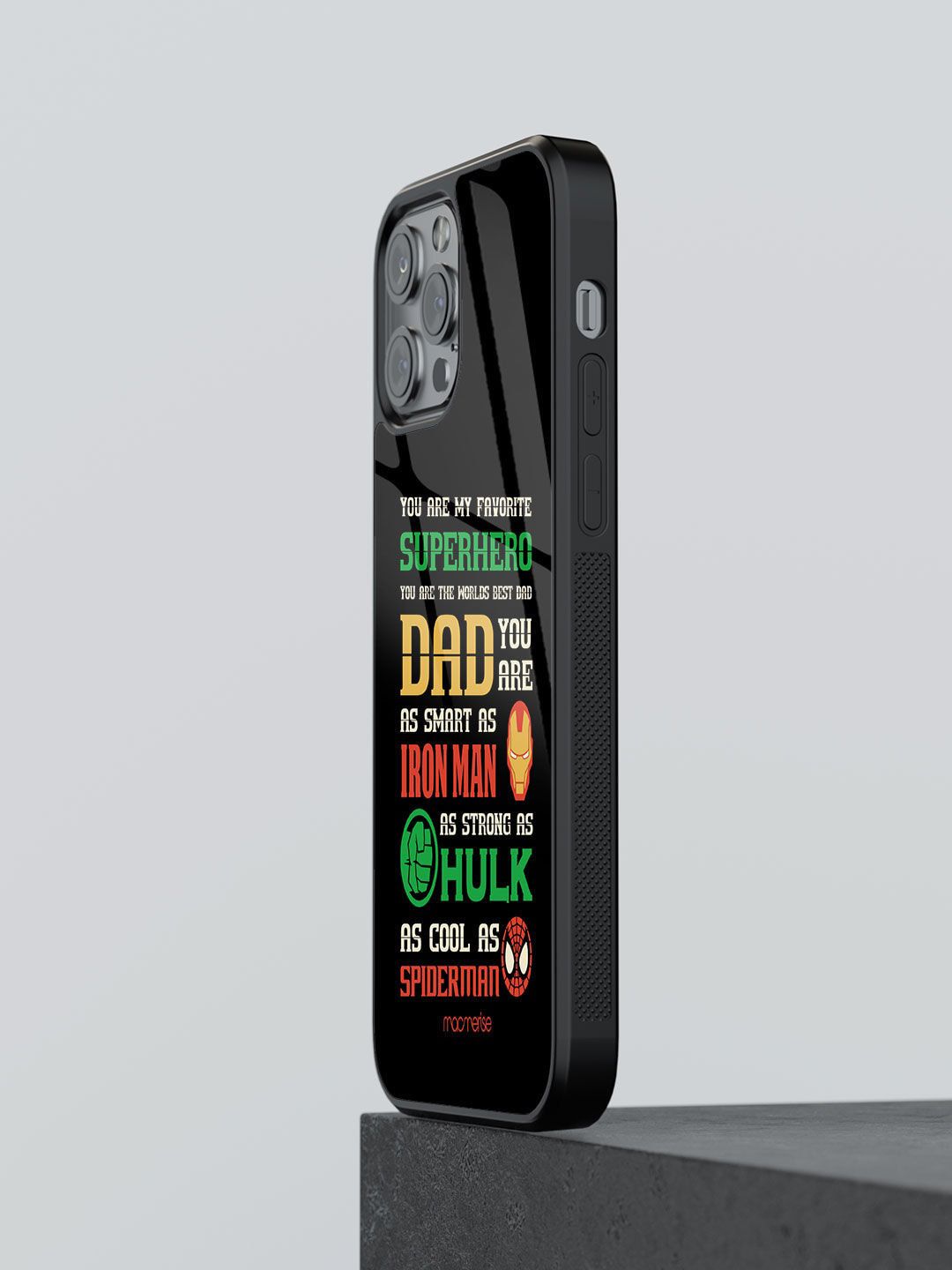 macmerise Black & Green Printed iPhone 12 Pro Max Phone Cases Price in India