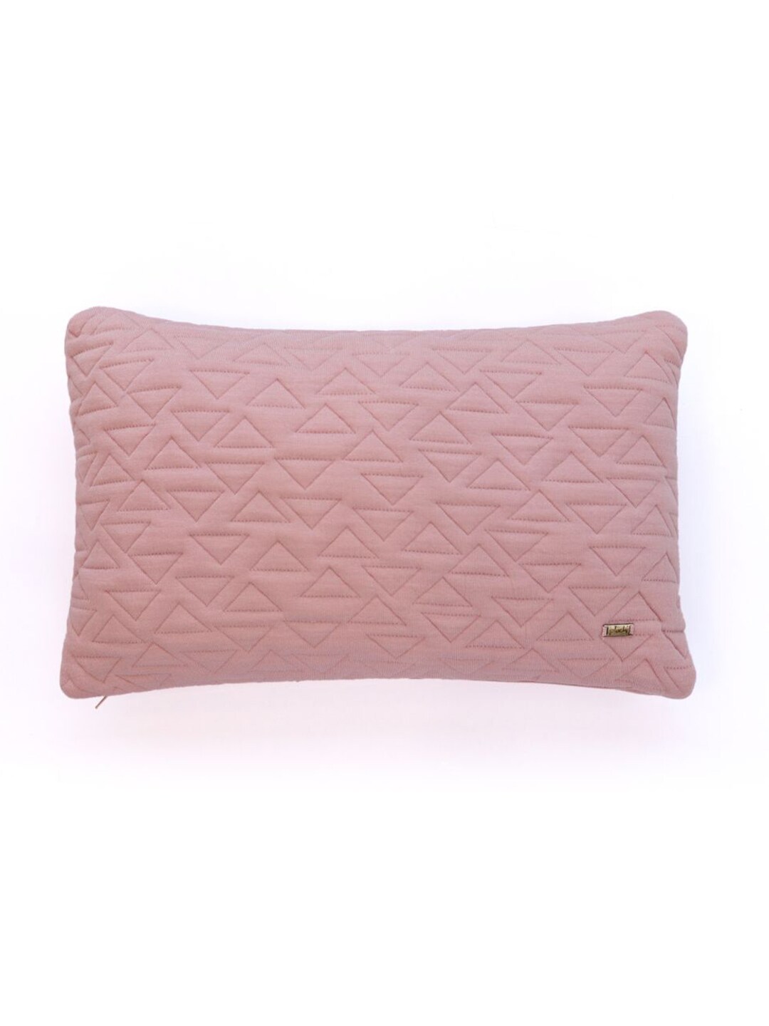 Pluchi Pink Rectangle Cotton Cushion Covers Price in India