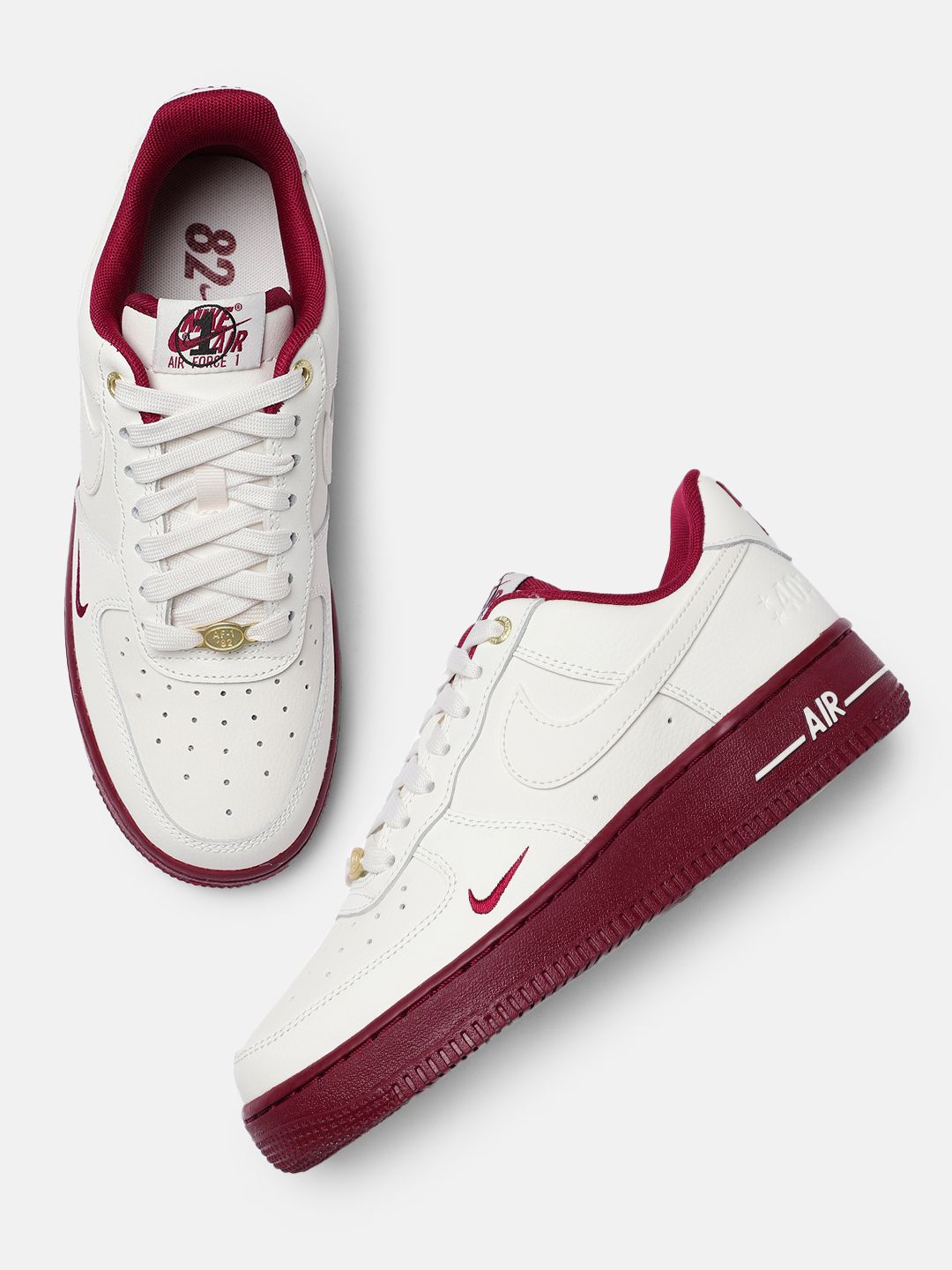 Nike Women Air Force 1 07 Leather Sneakers Price in India