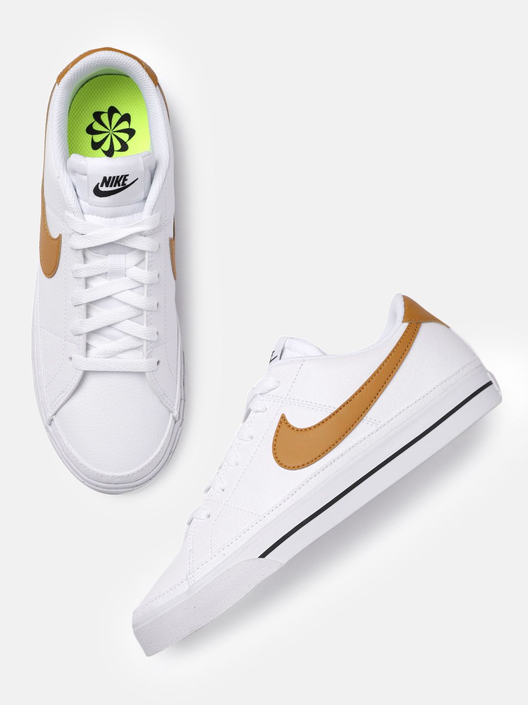 Nike Women White COURT LEGACY NN Sneakers Price in India