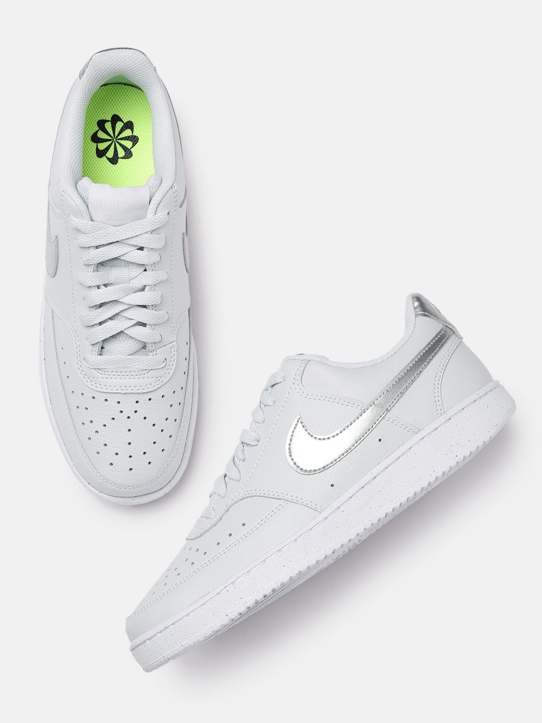 Nike Women Off White Court Vision Sneakers Price in India