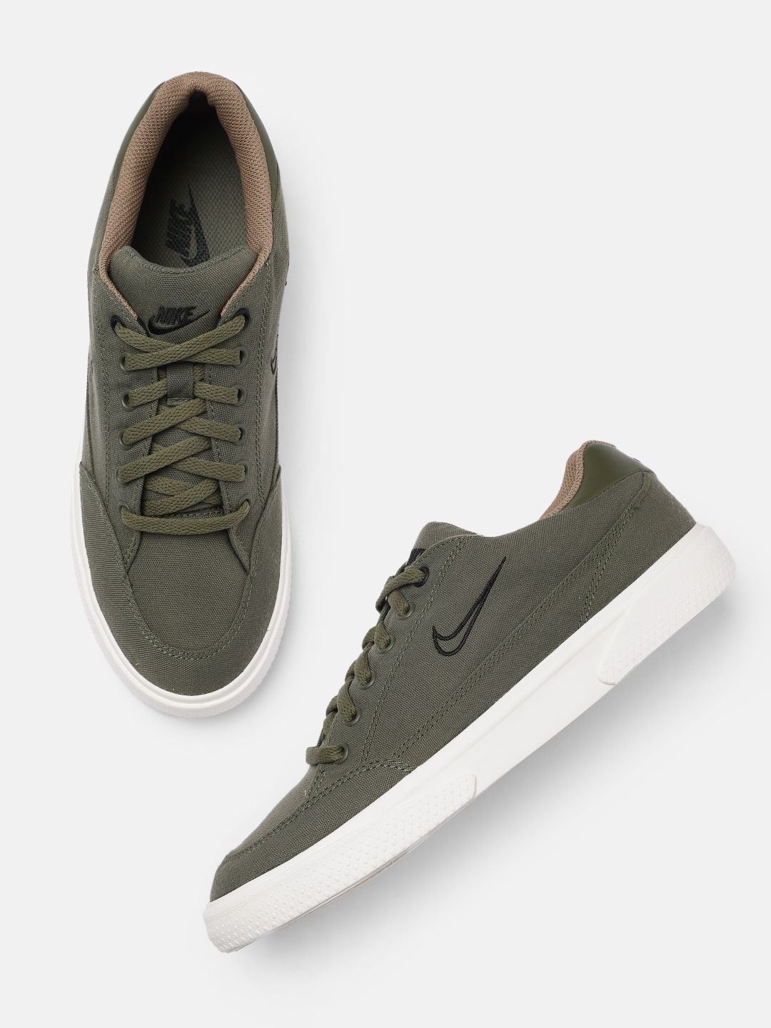 Nike Women Solid Retro GTS Regular Canvas Sneakers Price in India