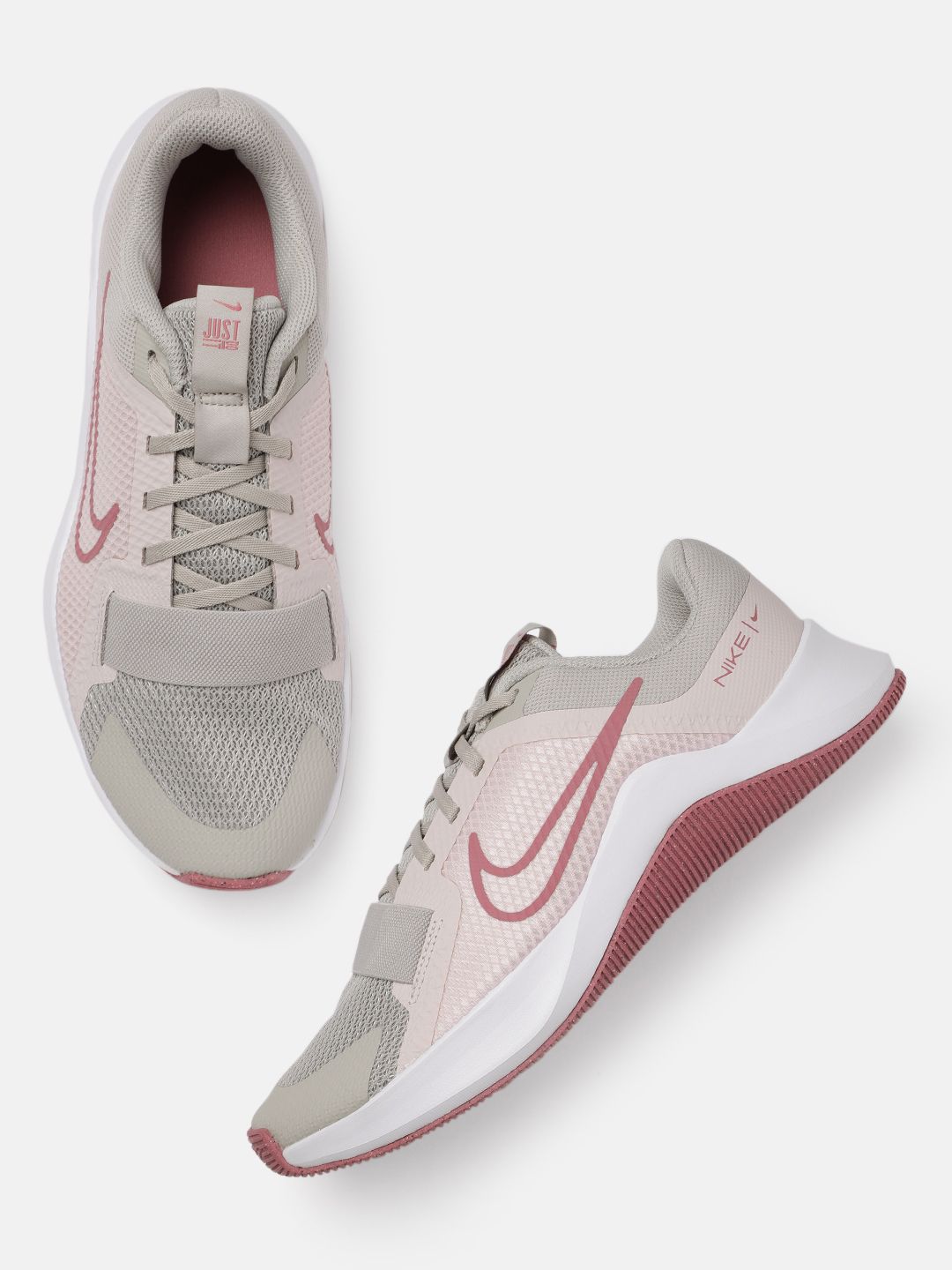 Nike Women Grey & Pink MC 2 Training Shoes Price in India