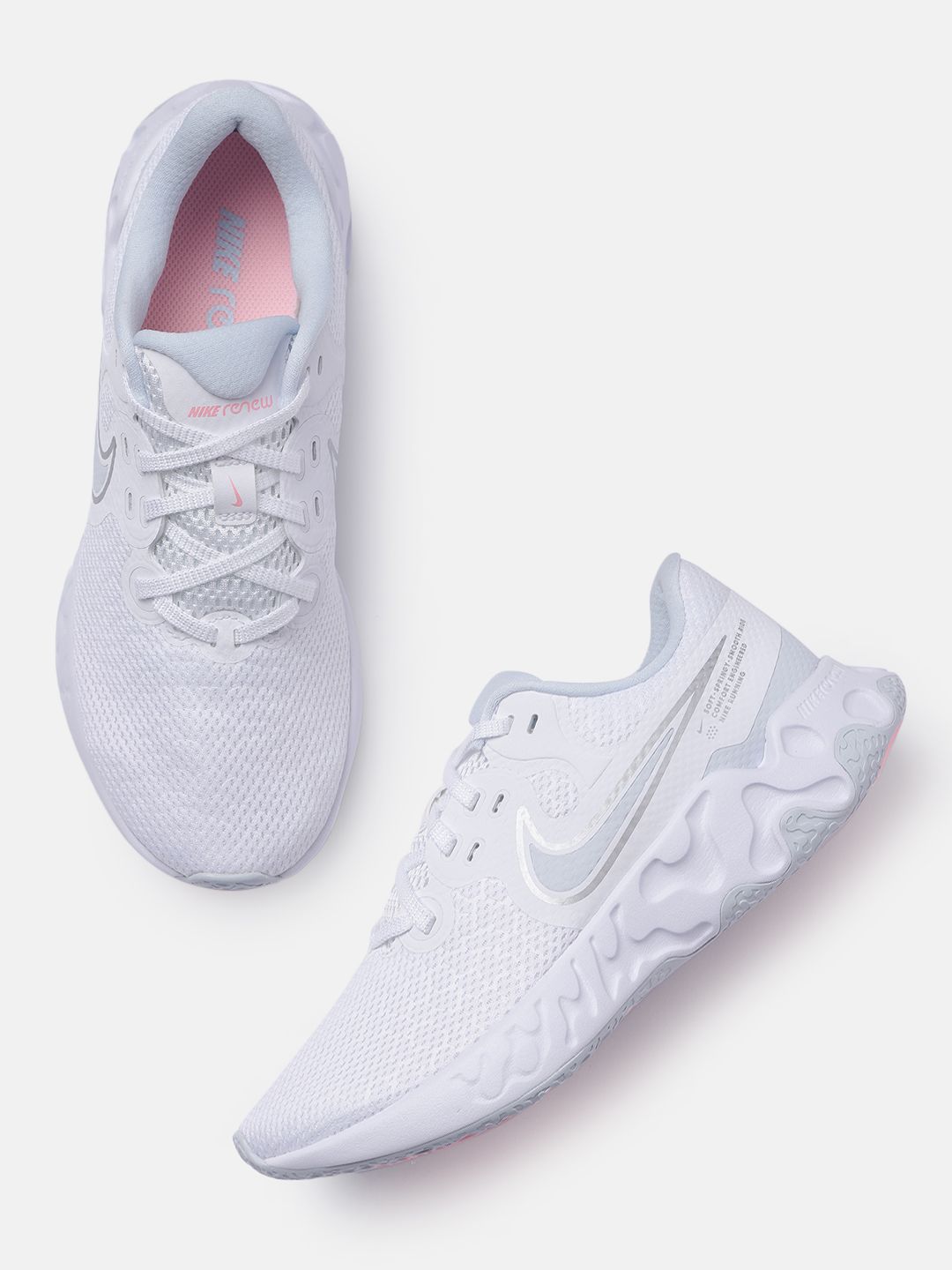 Nike Women White RENEW RIDE 2 Running Shoes Price in India