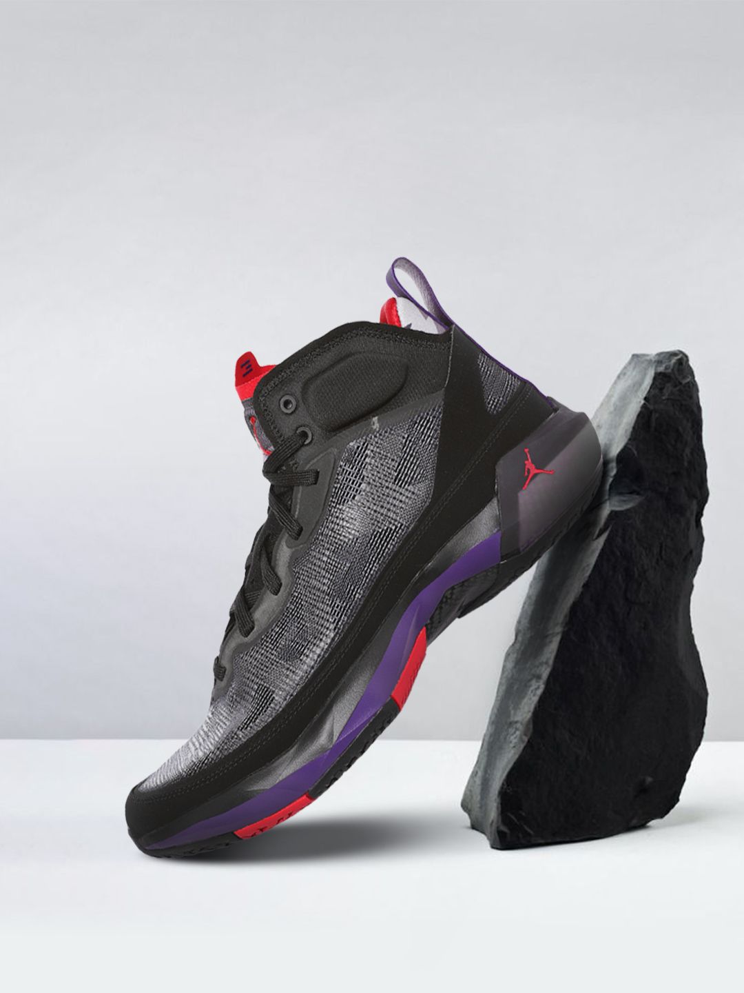 Buy Nike Men Black AIR JORDAN XXXVII PF Basketball Shoes - Sports